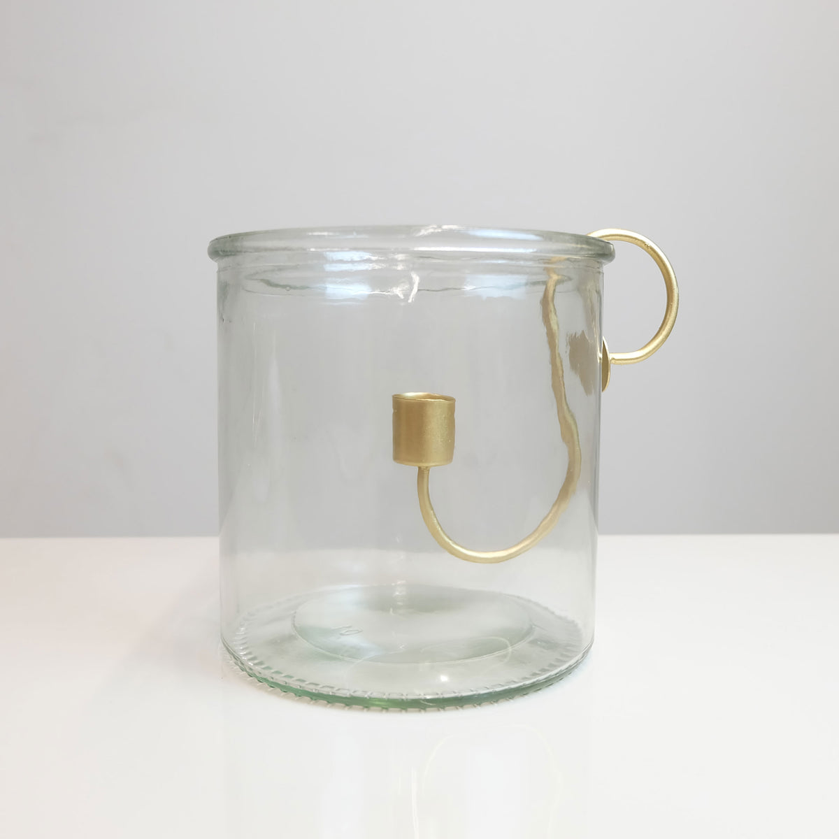 Vaso in vetro con Candeliere Trilly